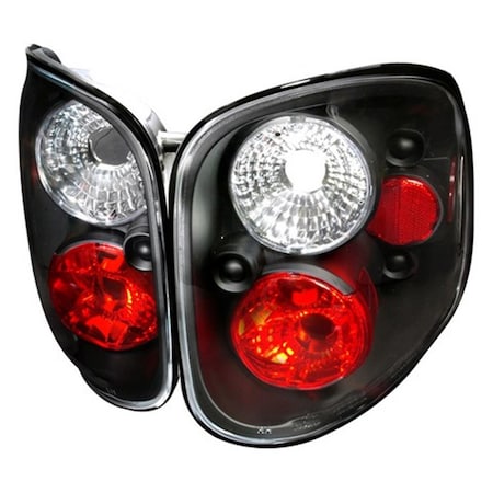 Overtime Altezza Tail Light for 97 to 00 Ford F150 - Black - 12 x 16 x 18 in. OV3206941